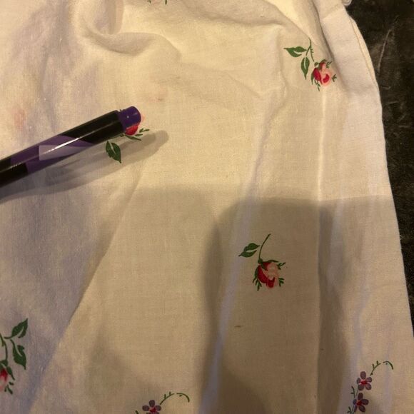 No Brand Vintage Pink White Apron - Picture 5 of 12